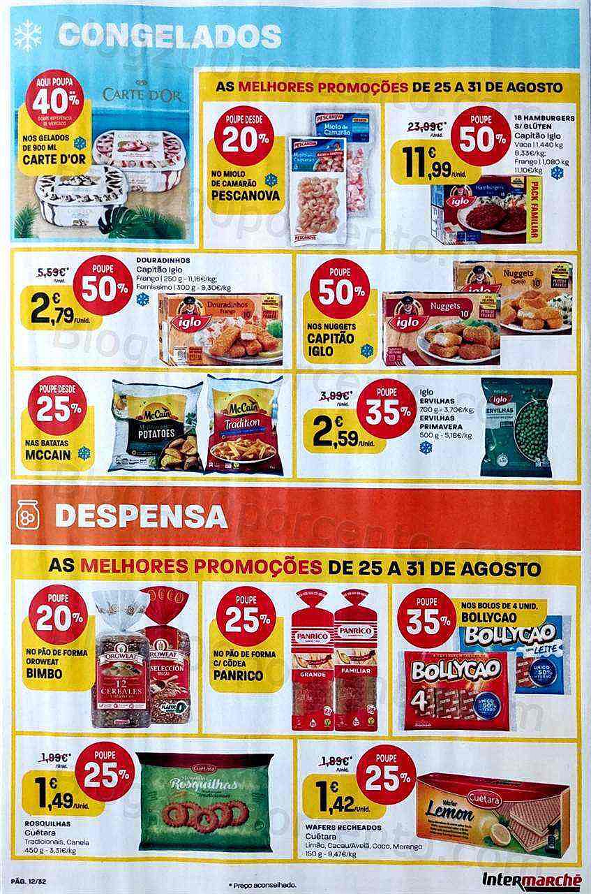 Antevisão Folheto INTERMARCHÉ Promoções de 25 a 31 agosto