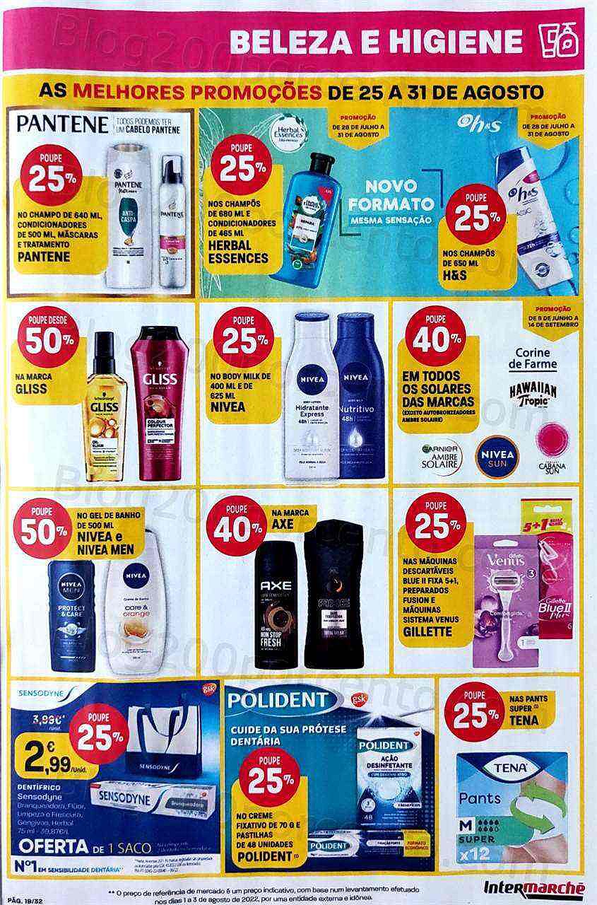 Antevisão Folheto INTERMARCHÉ Promoções de 25 a 31 agosto