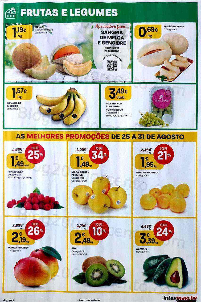 Antevisão Folheto INTERMARCHÉ Promoções de 25 a 31 agosto