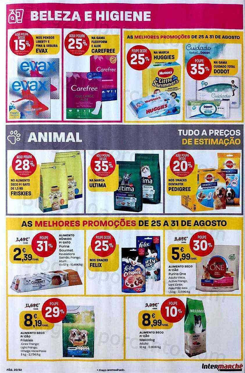Antevisão Folheto INTERMARCHÉ Promoções de 25 a 31 agosto