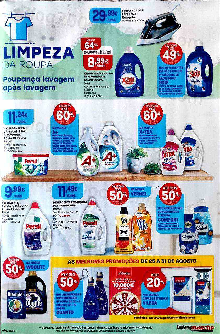 Antevisão Folheto INTERMARCHÉ Promoções de 25 a 31 agosto