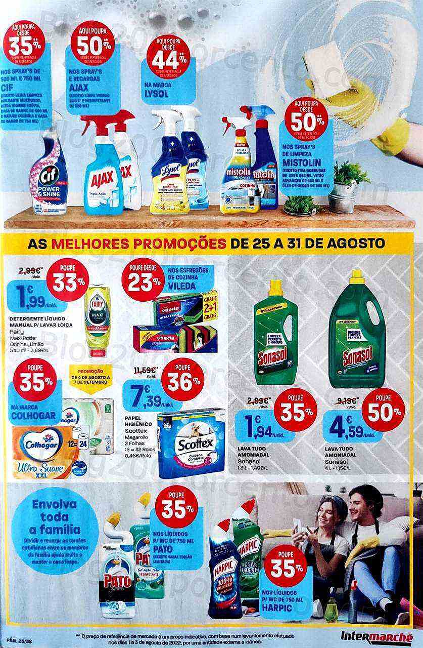 Antevisão Folheto INTERMARCHÉ Promoções de 25 a 31 agosto