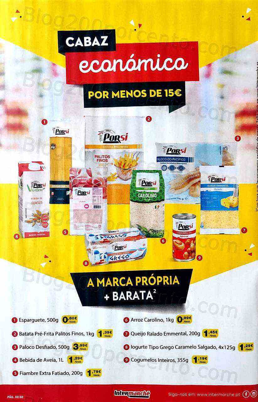 Antevisão Folheto INTERMARCHÉ Promoções de 25 a 31 agosto