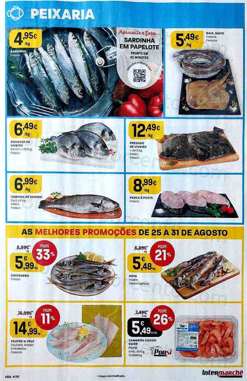 Antevisão Folheto INTERMARCHÉ Promoções de 25 a 31 agosto