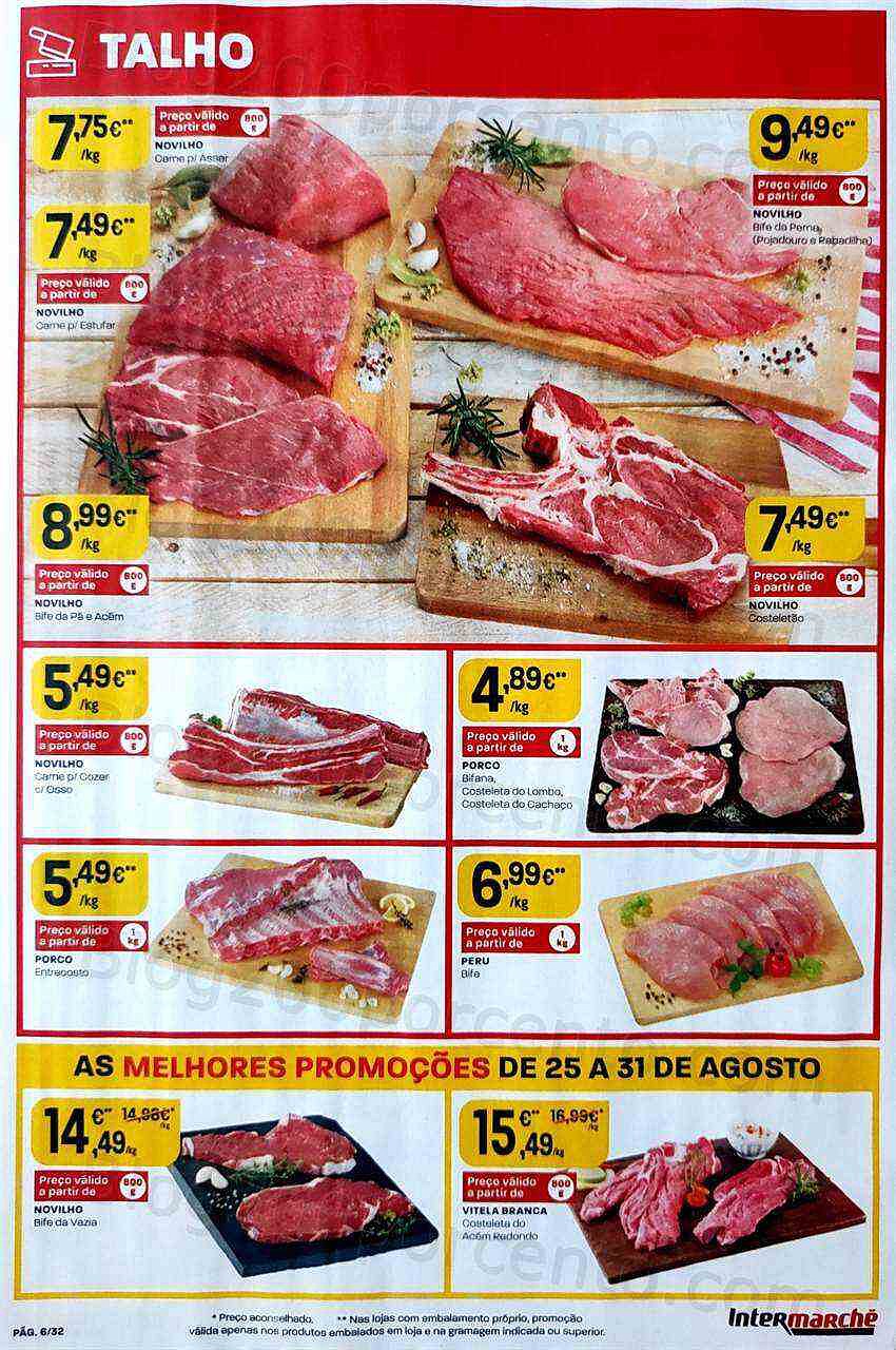 Antevisão Folheto INTERMARCHÉ Promoções de 25 a 31 agosto