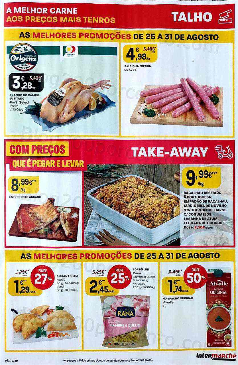 Antevisão Folheto INTERMARCHÉ Promoções de 25 a 31 agosto