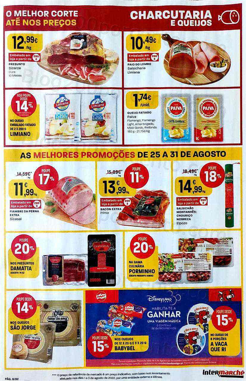 Antevisão Folheto INTERMARCHÉ Promoções de 25 a 31 agosto