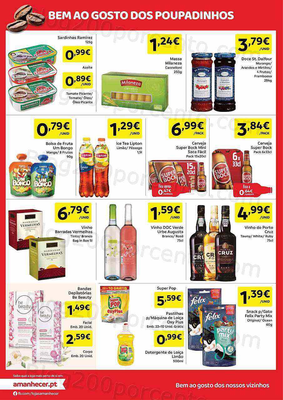 Antevisão Folheto AMANHECER Promoções de 25 a 31 agosto