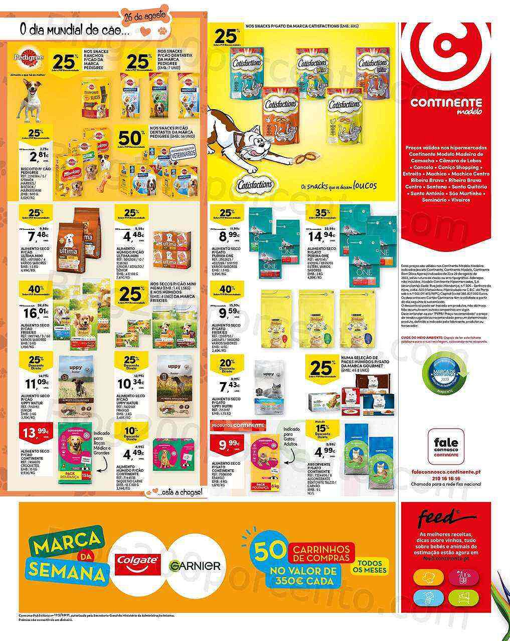 Antevisão Folheto CONTINENTE Madeira Promoções de 23 a 29 agosto