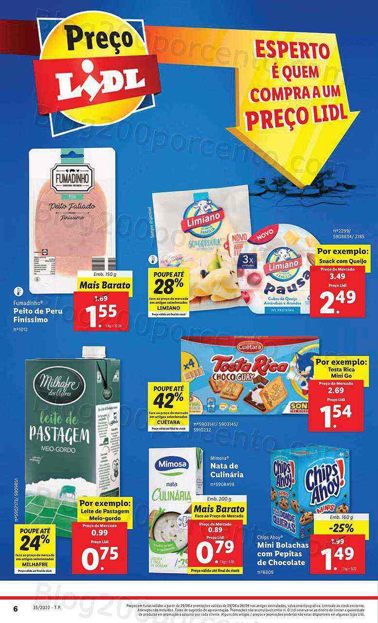 Antevisão Folheto LIDL Promoções de 29 agosto a 4 setembro