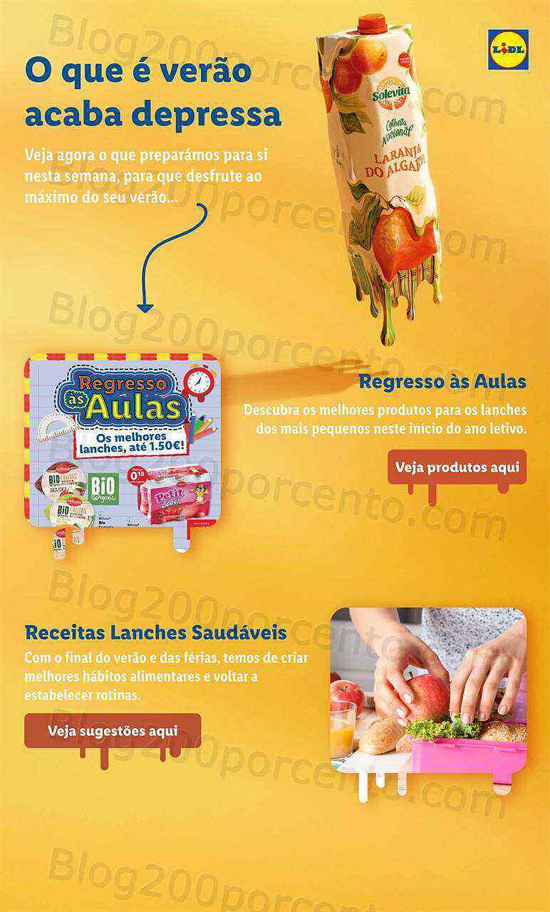 Antevisão Folheto LIDL Promoções de 29 agosto a 4 setembro