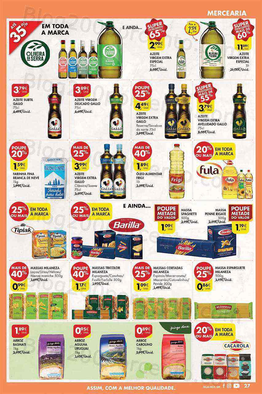 Antevisão Folheto PINGO DOCE Lojas Grandes Promoções de 23 a 29 agosto