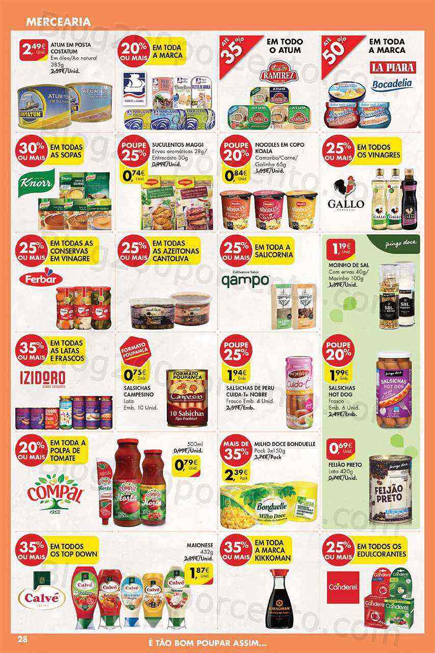 Antevisão Folheto PINGO DOCE Lojas Grandes Promoções de 23 a 29 agosto