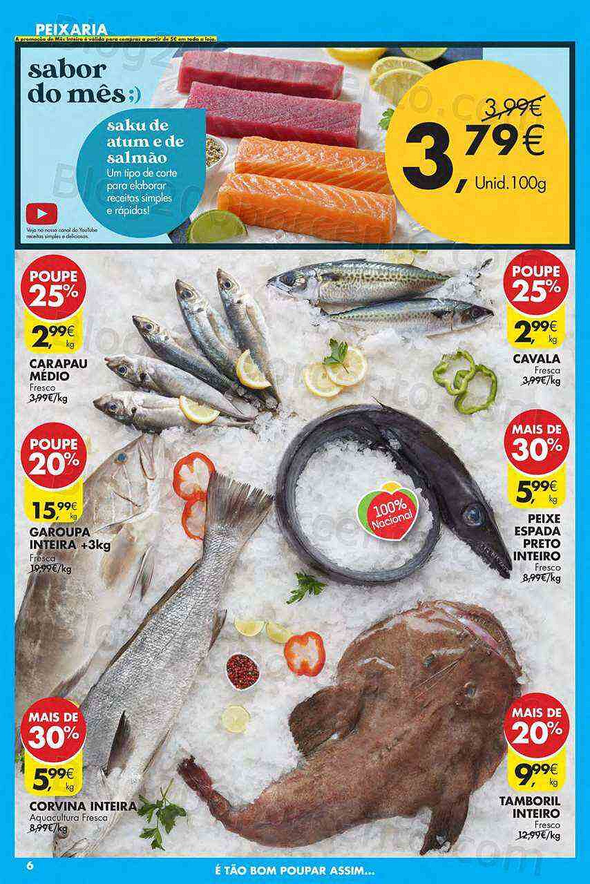 Antevisão Folheto PINGO DOCE Lojas Médias Promoções de 23 a 29 agosto