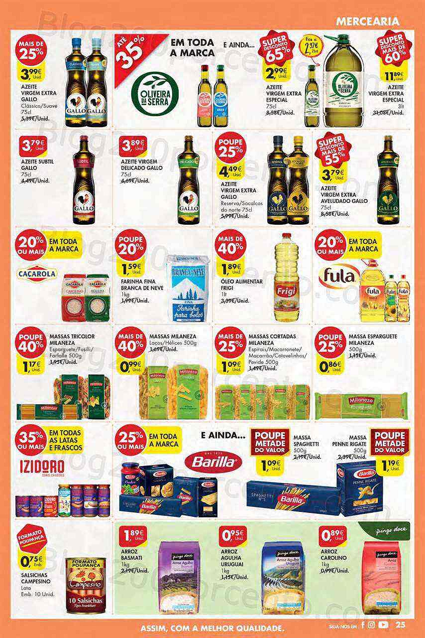 Antevisão Folheto PINGO DOCE Lojas Médias Promoções de 23 a 29 agosto