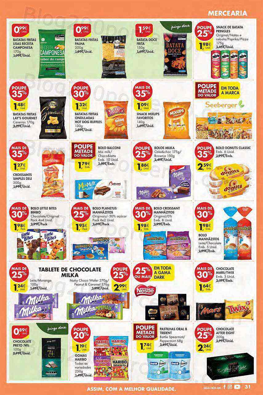 Antevisão Folheto PINGO DOCE Lojas Médias Promoções de 23 a 29 agosto