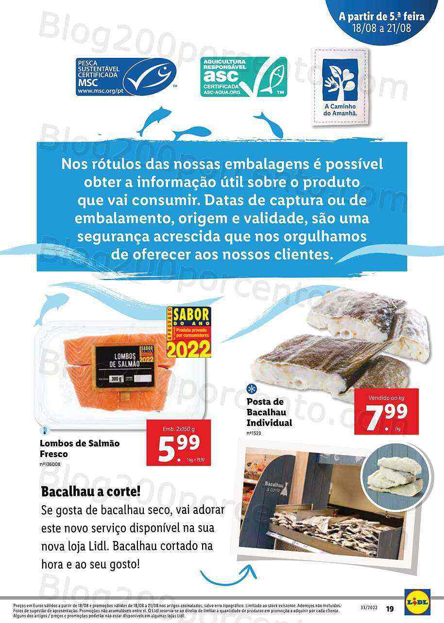 Antevisão Folheto LIDL Abertura Vila das Aves Promoções Extra de 18 a 21 agosto