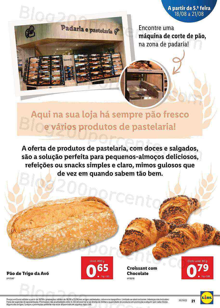 Antevisão Folheto LIDL Abertura Vila das Aves Promoções Extra de 18 a 21 agosto