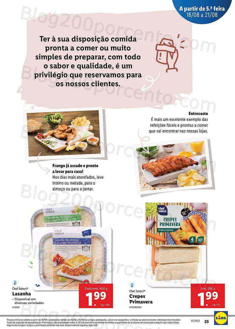 Antevisão Folheto LIDL Abertura Vila das Aves Promoções Extra de 18 a 21 agosto