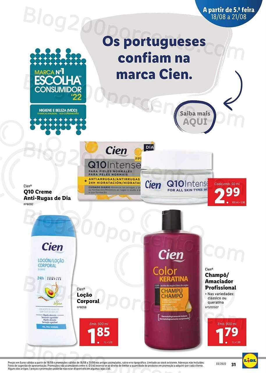 Antevisão Folheto LIDL Abertura Vila das Aves Promoções Extra de 18 a 21 agosto