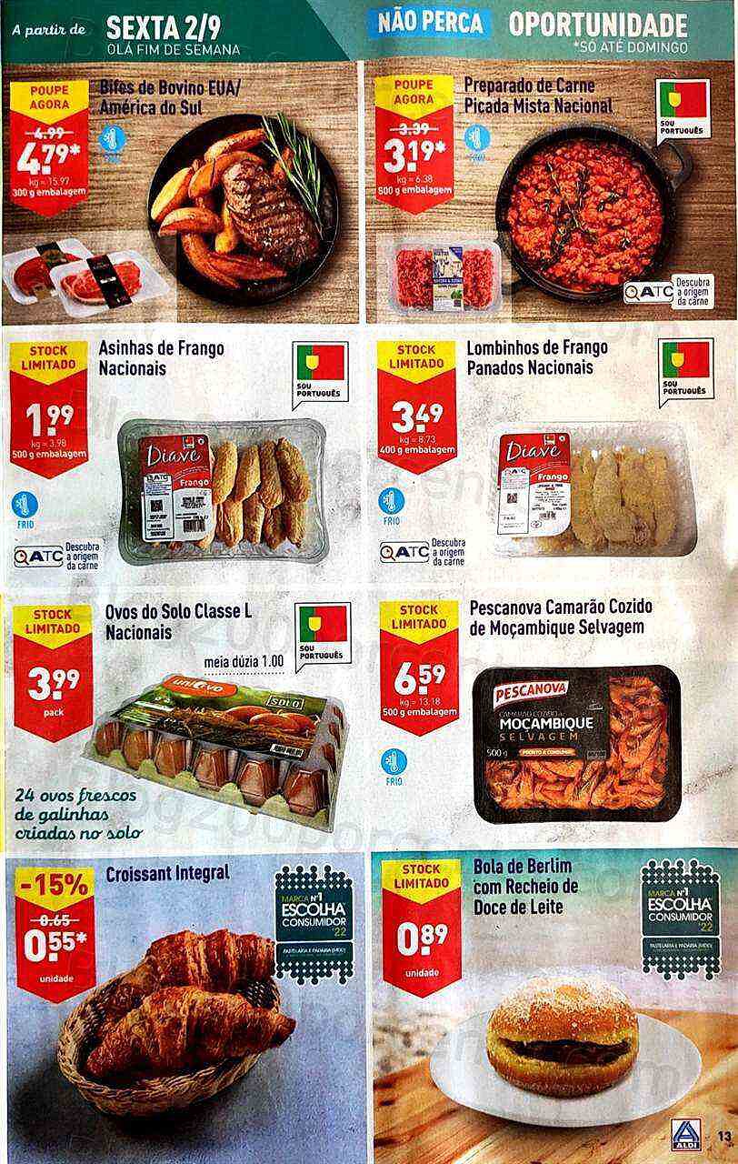 Antevisão Folheto ALDI Promoções de 31 agosto a 6 setembro