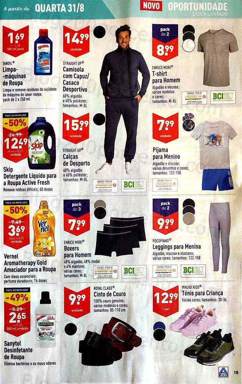 Antevisão Folheto ALDI Promoções de 31 agosto a 6 setembro