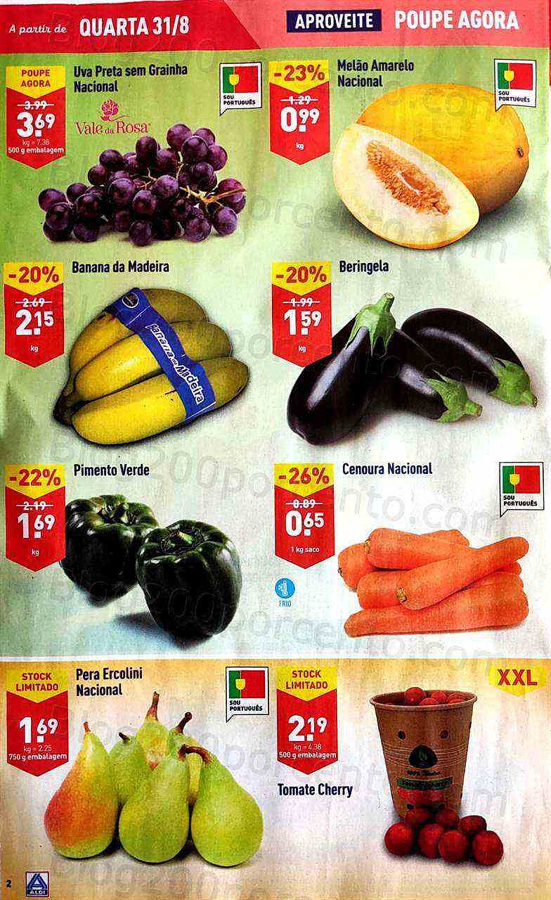 Antevisão Folheto ALDI Promoções de 31 agosto a 6 setembro