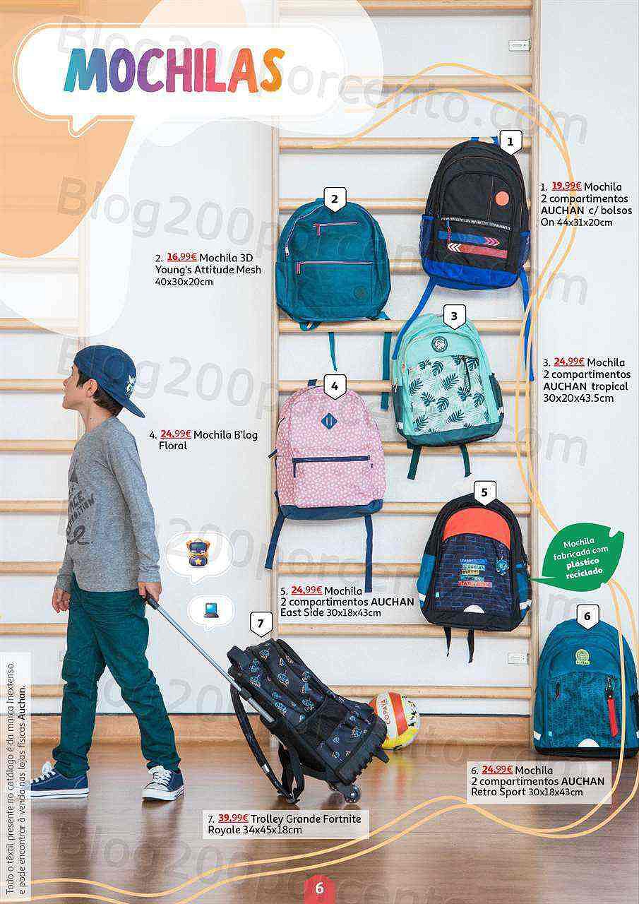 Antevisão Folheto AUCHAN Extra Regresso às Aulas Promoções de 26 agosto a 20 setembro