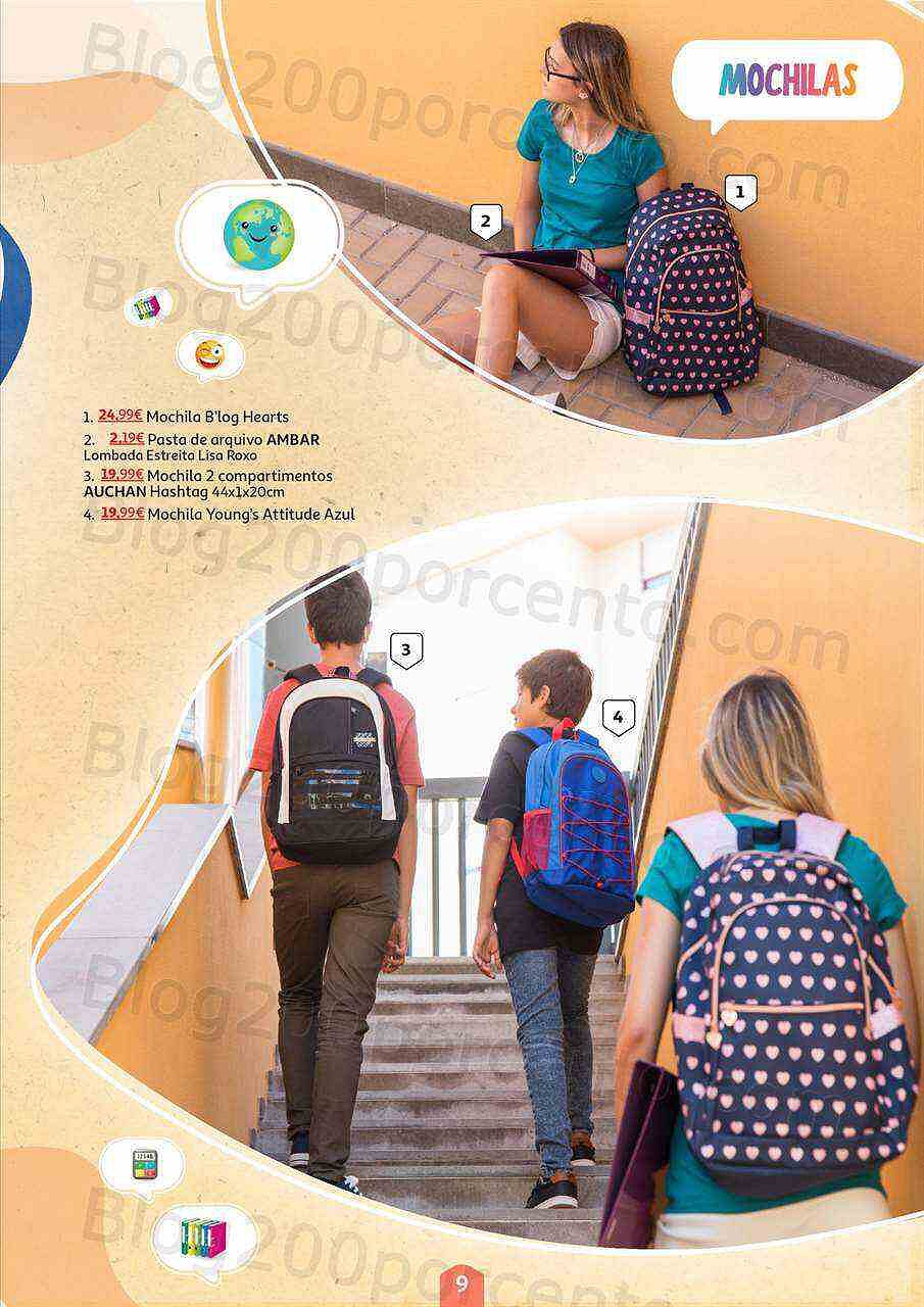 Antevisão Folheto AUCHAN Extra Regresso às Aulas Promoções de 26 agosto a 20 setembro