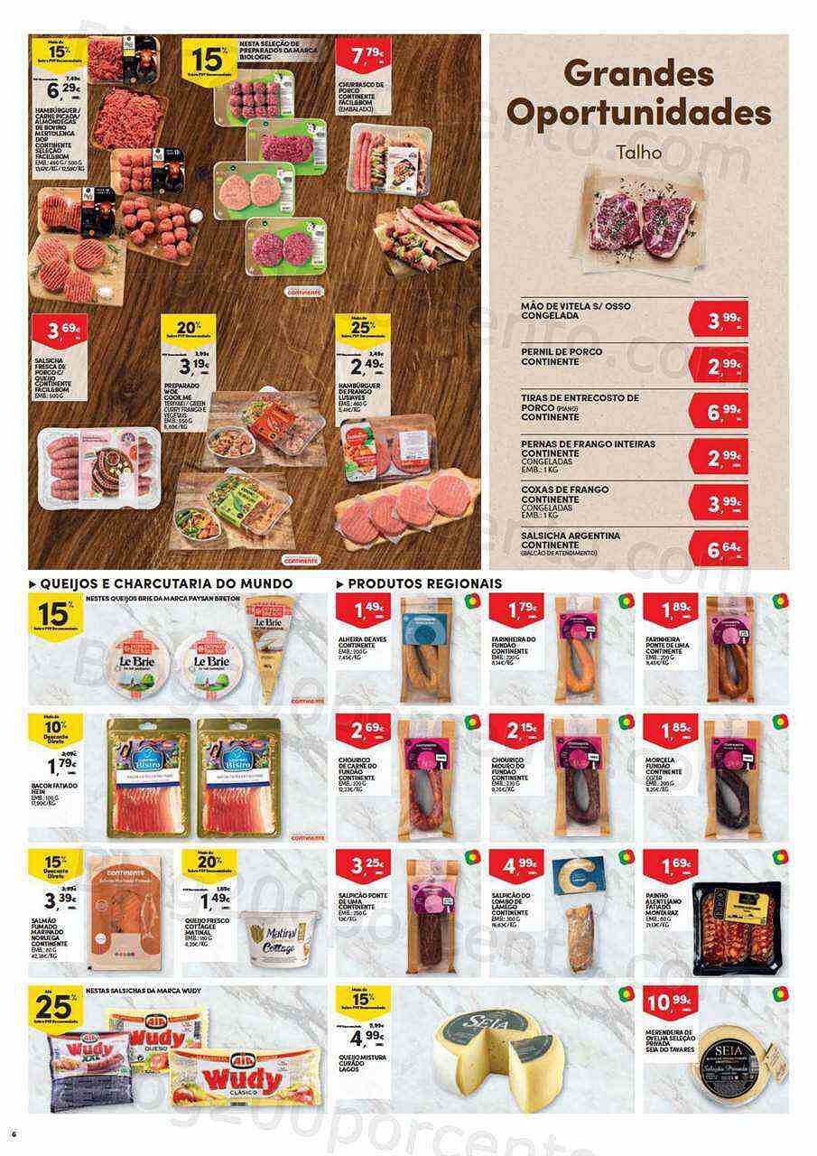 Antevisão Folheto CONTINENTE Frescos Promoções de 30 agosto a 5 setembro