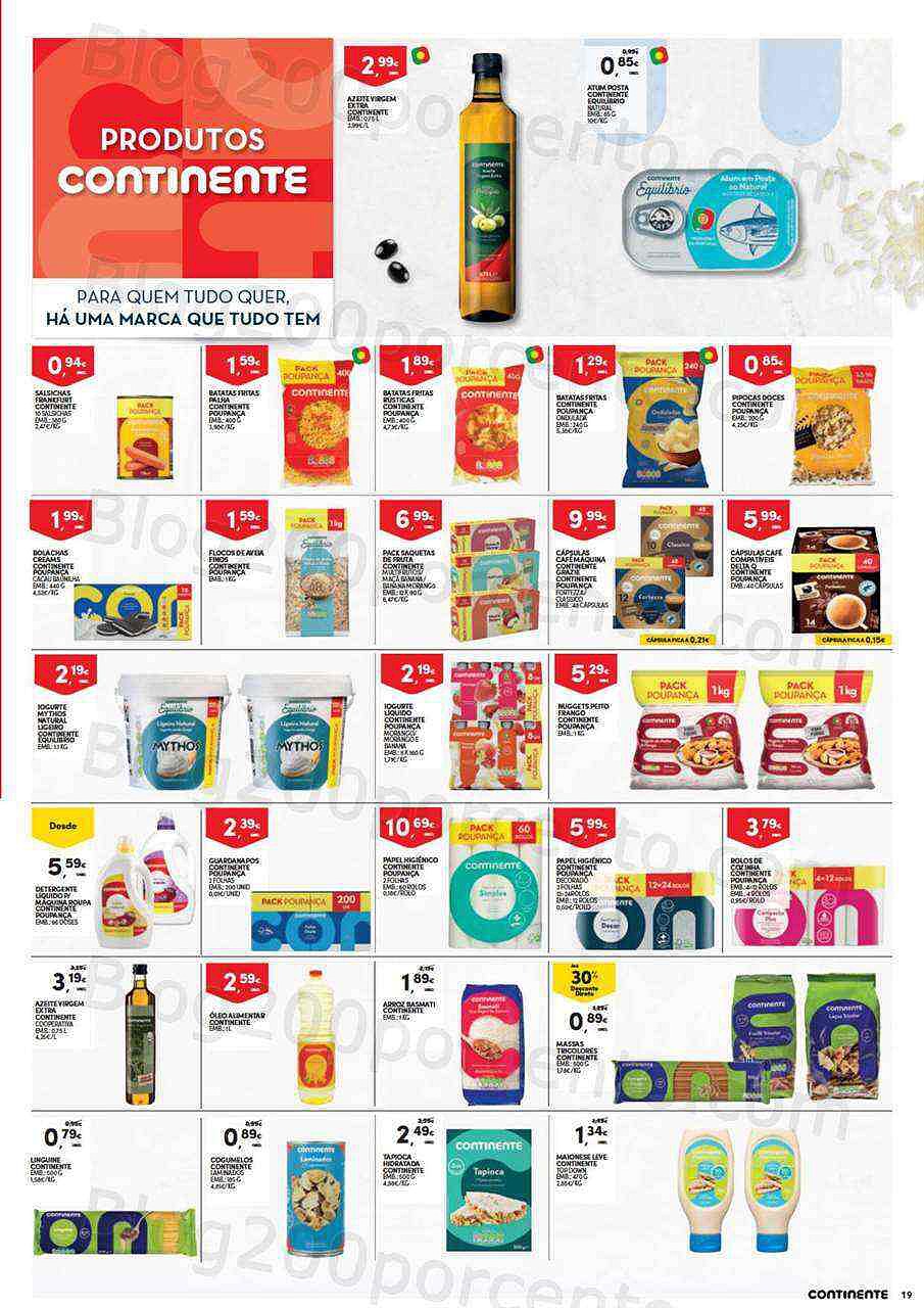 Antevisão Folheto CONTINENTE Modelo - Hiper Promoções de 30 agosto a 5 setembro