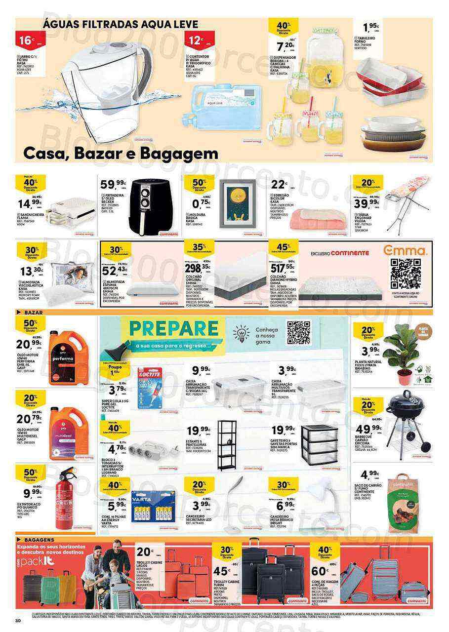 Antevisão Folheto CONTINENTE Hiper - Modelo Promoções de 23 a 29 agosto