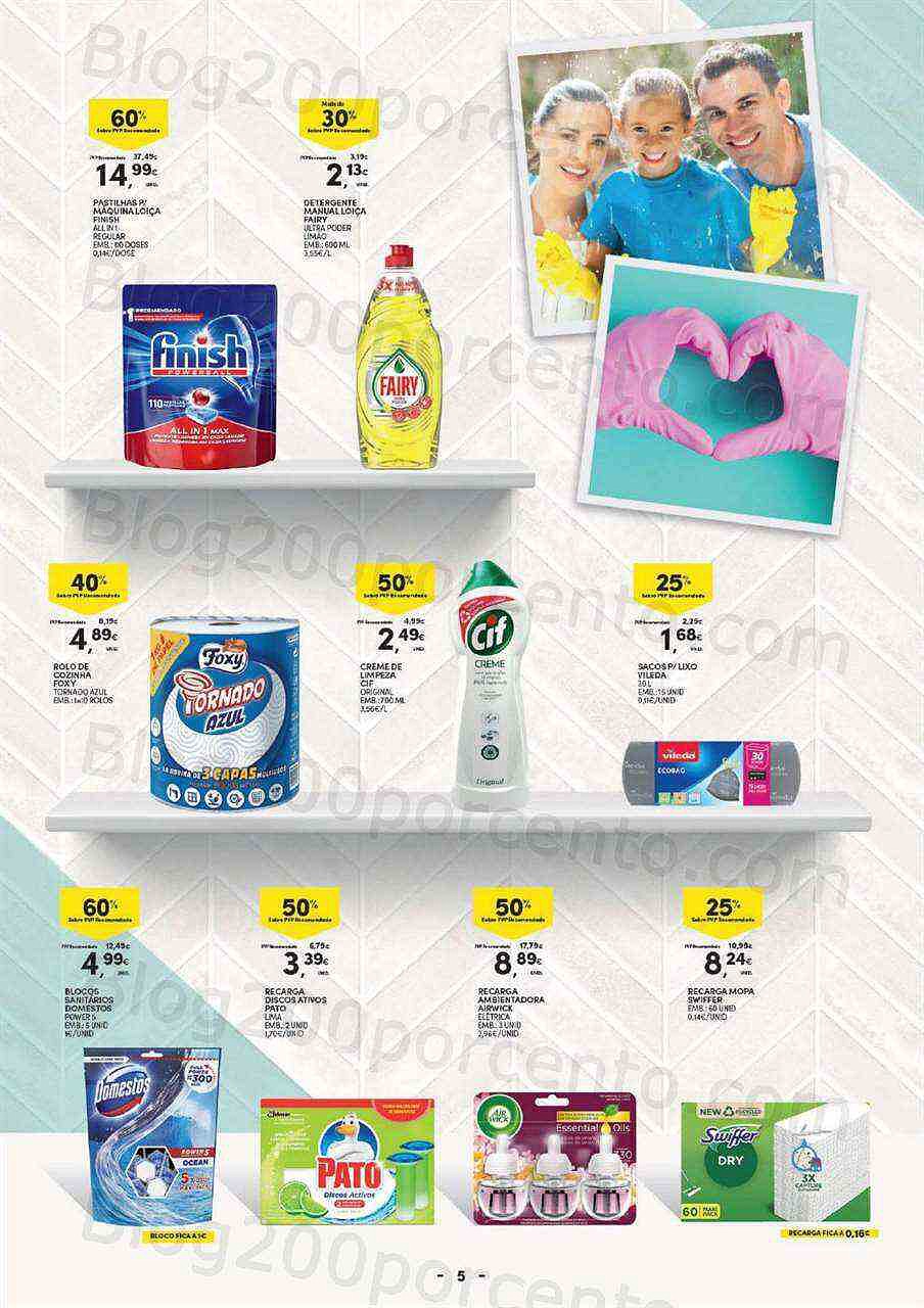 Antevisão Folheto CONTINENTE Casa Limpa Promoções de 23 agosto a 4 setembro