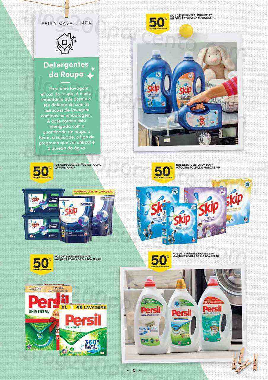 Antevisão Folheto CONTINENTE Casa Limpa Promoções de 23 agosto a 4 setembro