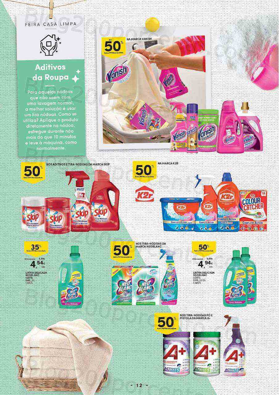 Antevisão Folheto CONTINENTE Casa Limpa Promoções de 23 agosto a 4 setembro