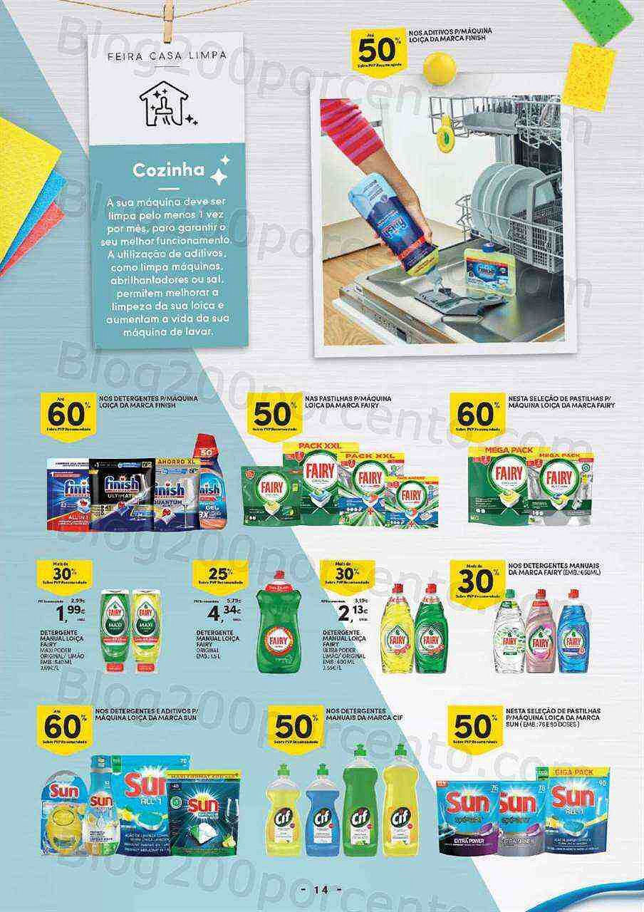 Antevisão Folheto CONTINENTE Casa Limpa Promoções de 23 agosto a 4 setembro