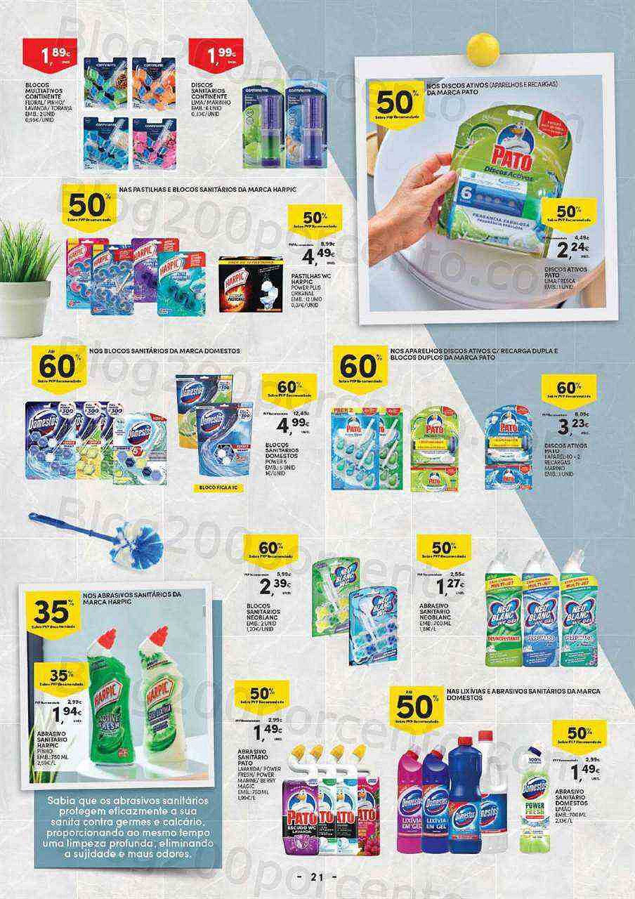Antevisão Folheto CONTINENTE Casa Limpa Promoções de 23 agosto a 4 setembro