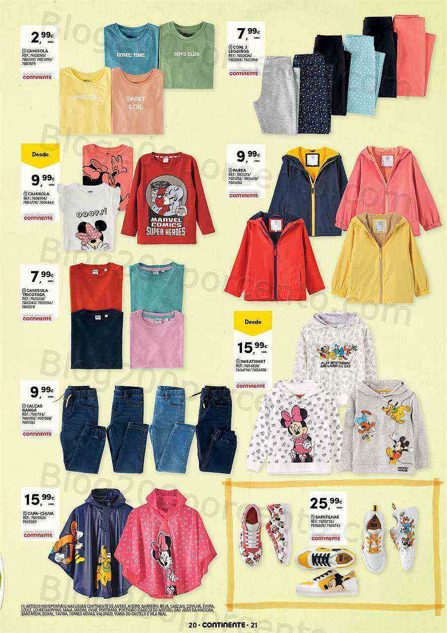 Antevisão Folheto CONTINENTE Regresso às Aulas Promoções de 30 agosto a 18 setembro