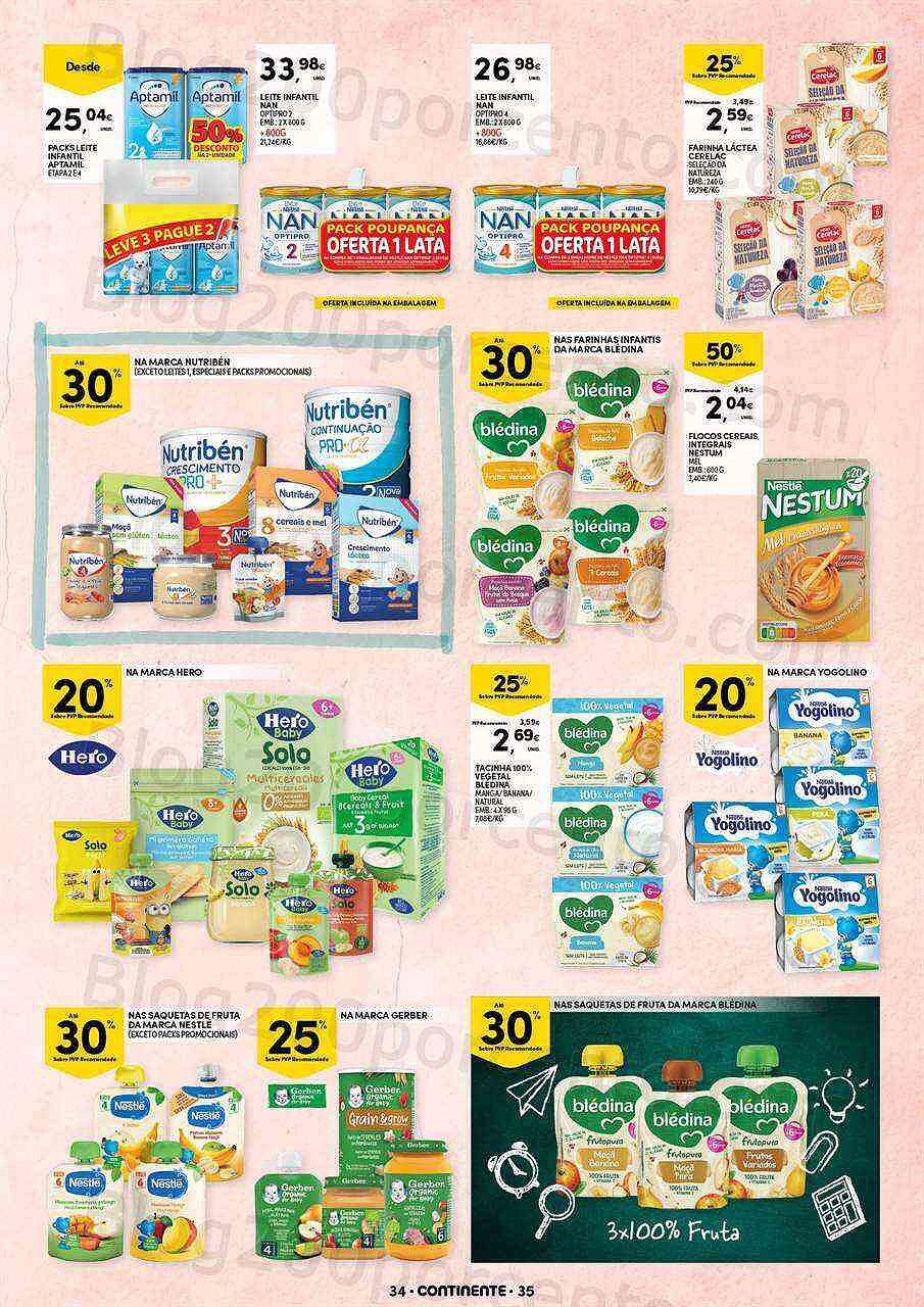 Antevisão Folheto CONTINENTE Regresso às Aulas Promoções de 30 agosto a 18 setembro