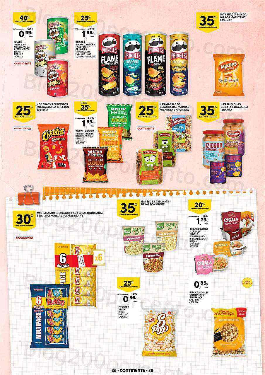 Antevisão Folheto CONTINENTE Regresso às Aulas Promoções de 30 agosto a 18 setembro