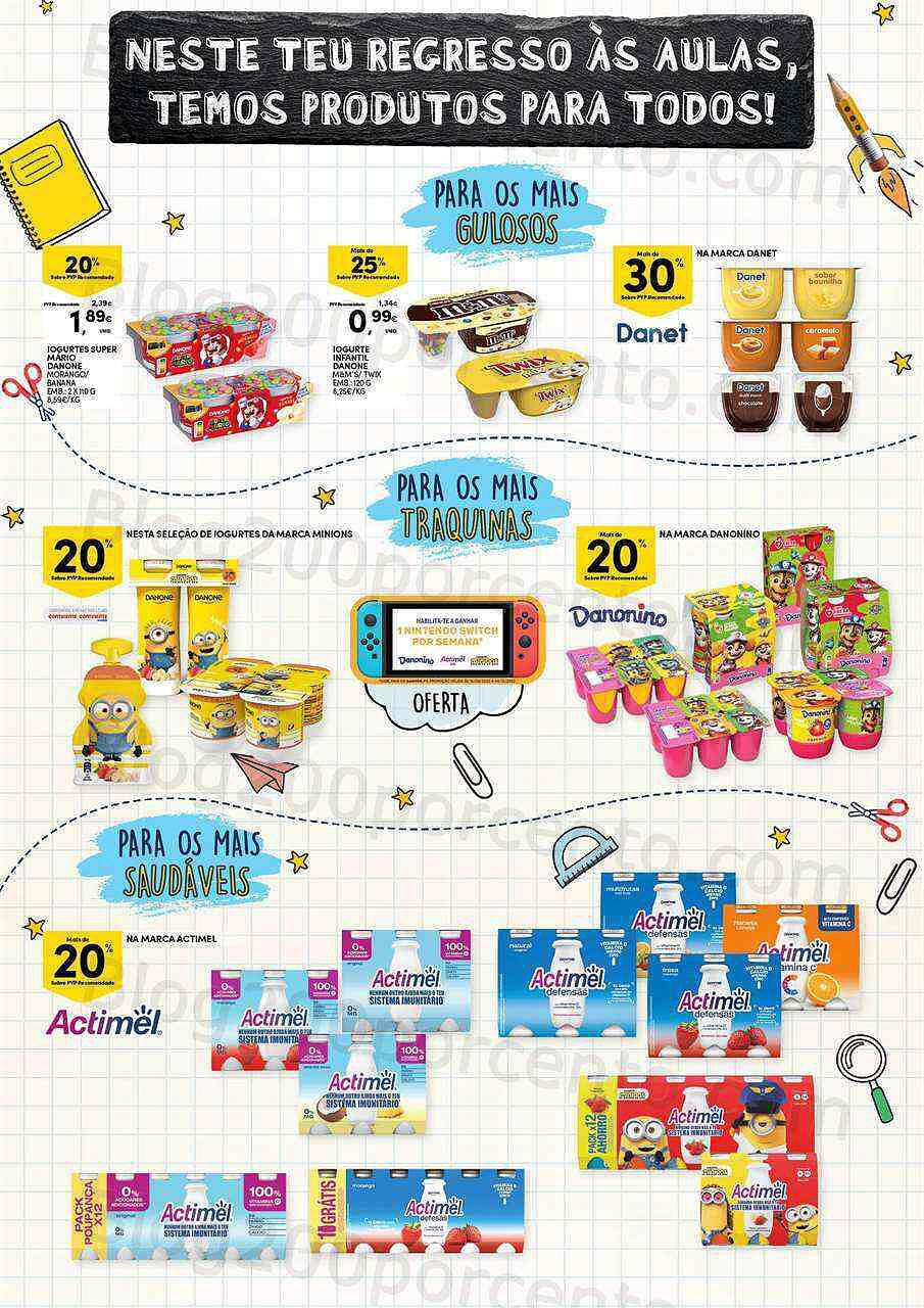 Antevisão Folheto CONTINENTE Regresso às Aulas Promoções de 30 agosto a 18 setembro