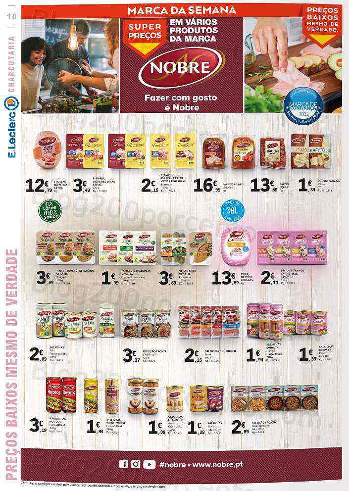 Antevisão Folheto E-LECLERC Promoções de 1 a 7 setembro