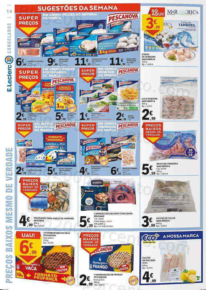 Antevisão Folheto E-LECLERC Promoções de 1 a 7 setembro