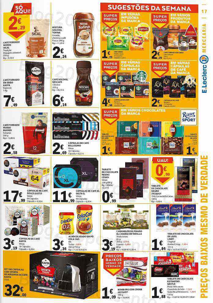 Antevisão Folheto E-LECLERC Promoções de 1 a 7 setembro