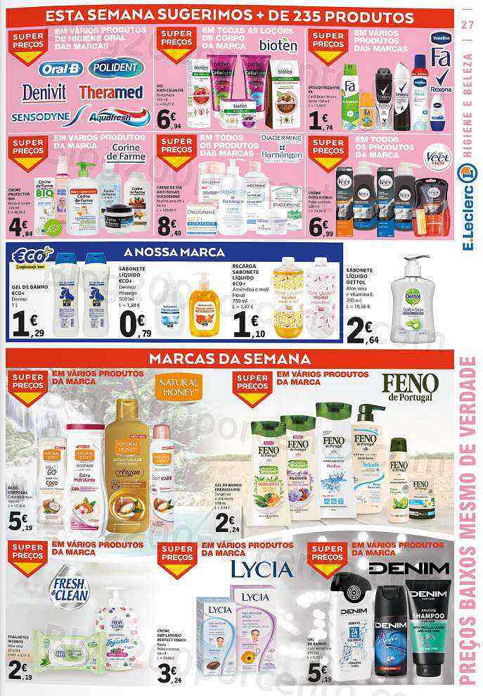 Antevisão Folheto E-LECLERC Promoções de 1 a 7 setembro