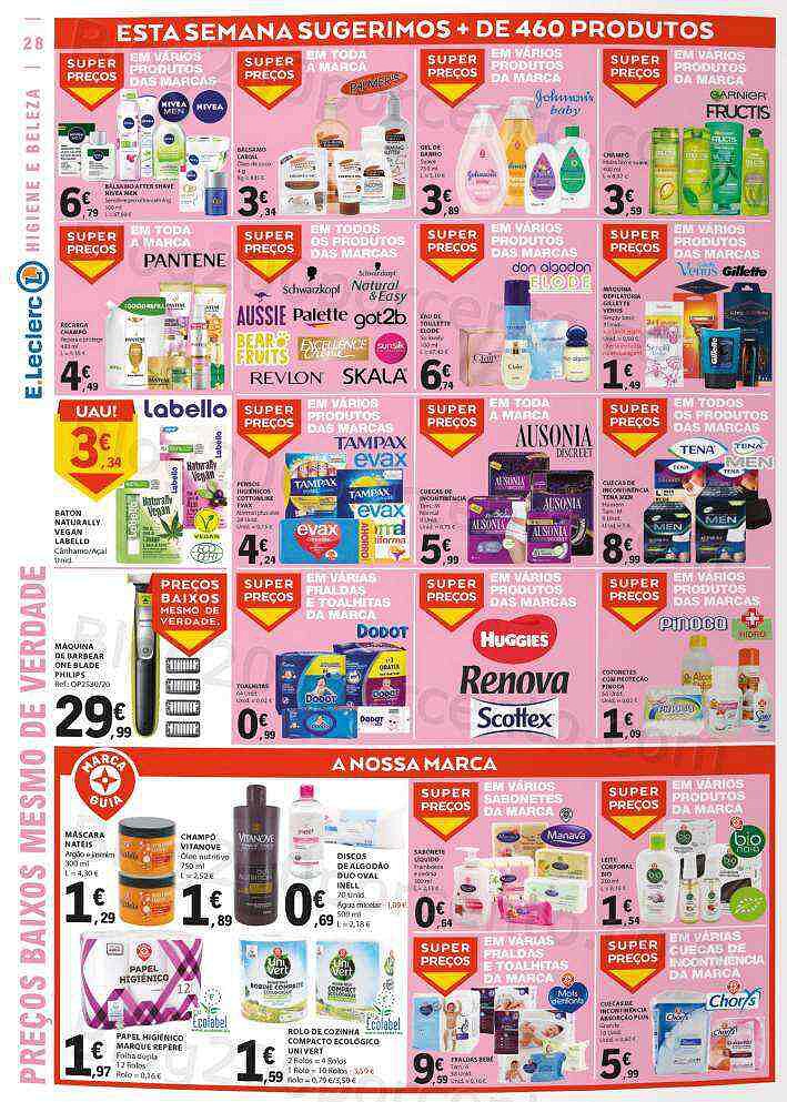 Antevisão Folheto E-LECLERC Promoções de 1 a 7 setembro