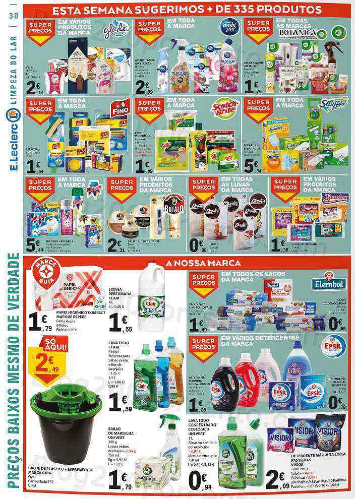 Antevisão Folheto E-LECLERC Promoções de 1 a 7 setembro