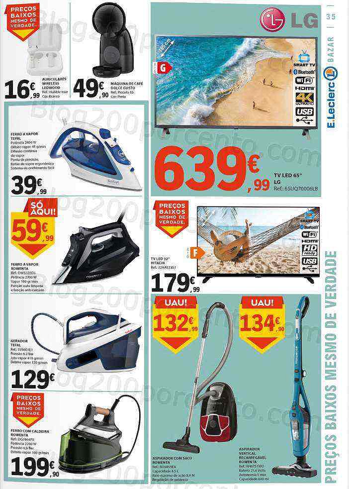 Antevisão Folheto E-LECLERC Promoções de 1 a 7 setembro