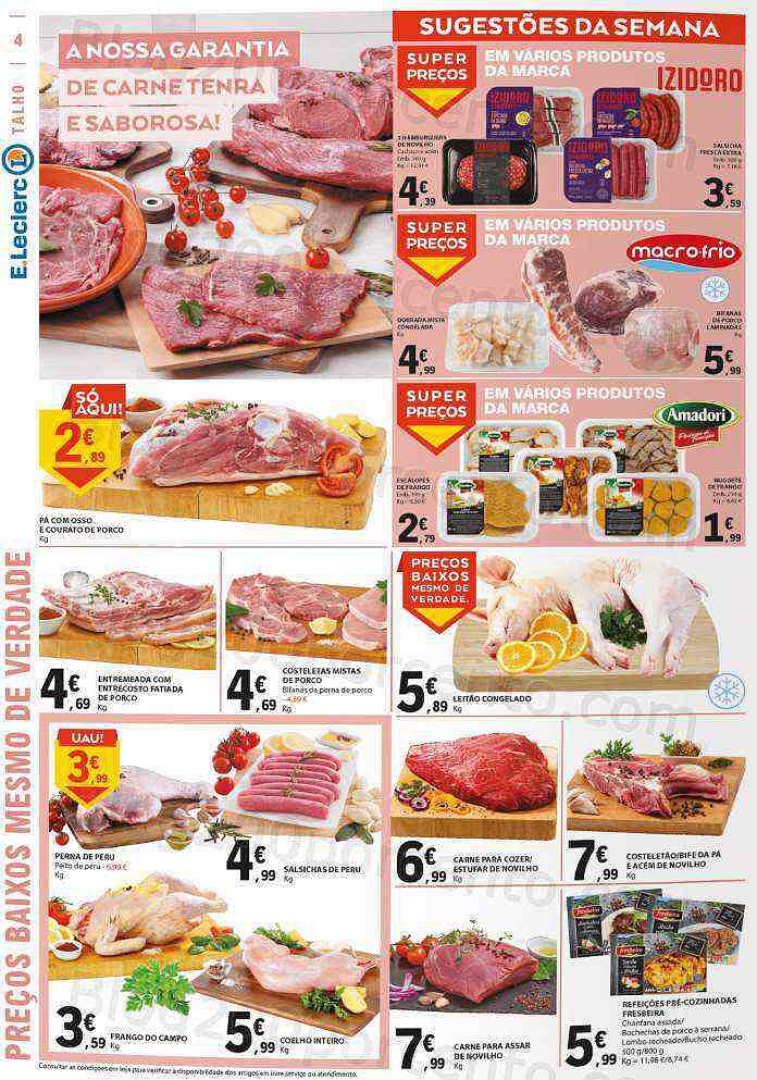 Antevisão Folheto E-LECLERC Promoções de 1 a 7 setembro