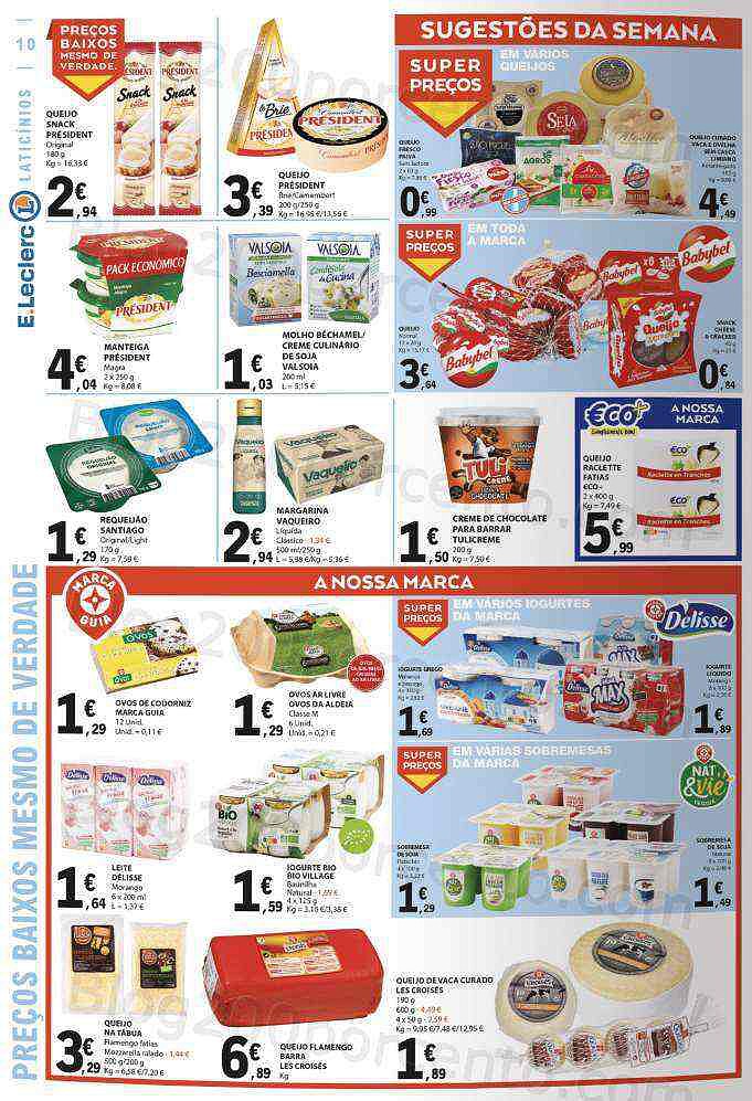 Antevisão Folheto E-LECLERC Promoções de 25 agosto a 31 agosto